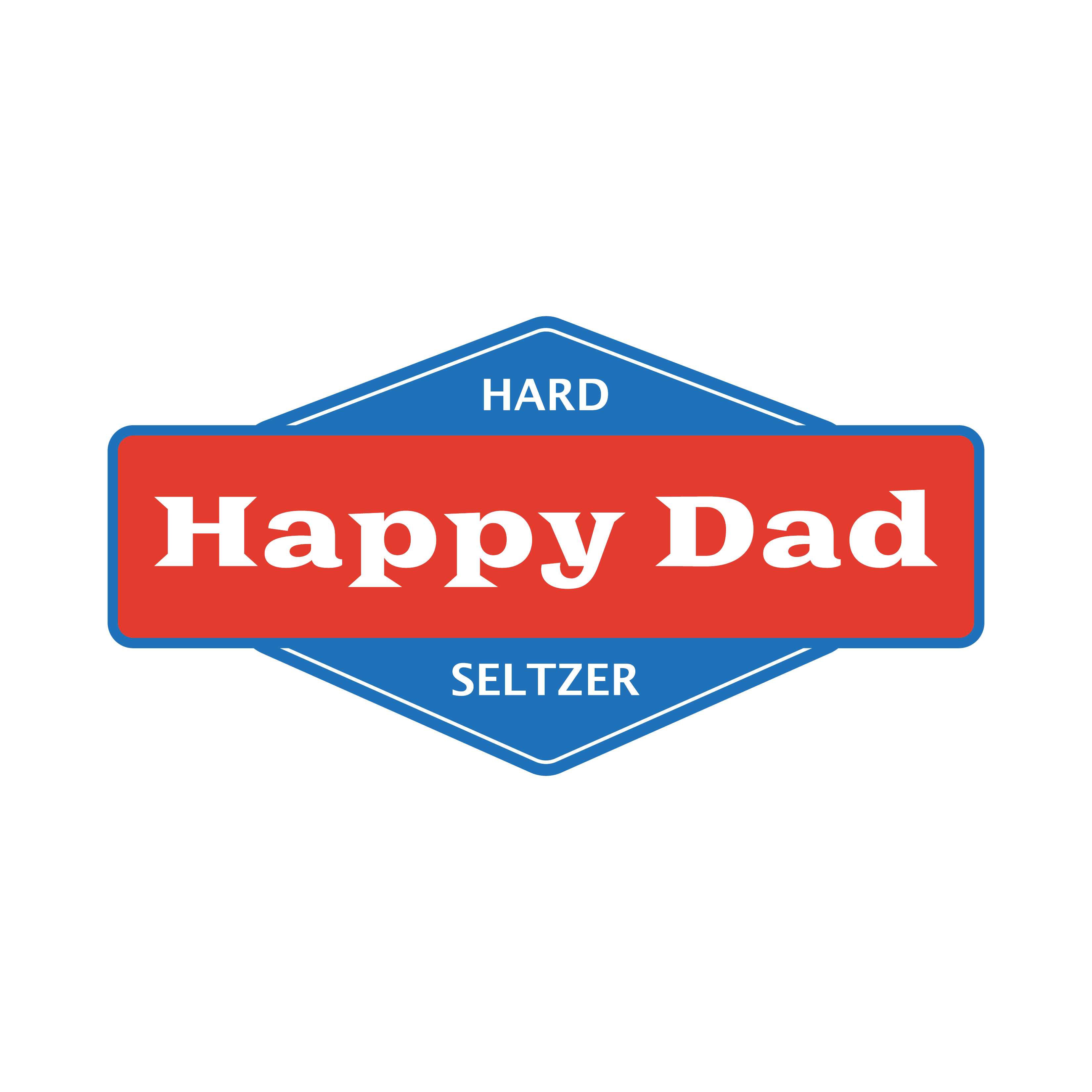 Happy Dad Hard Seltzer sponsor logo